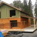 Строительство и утепление дома в Ужесельге.